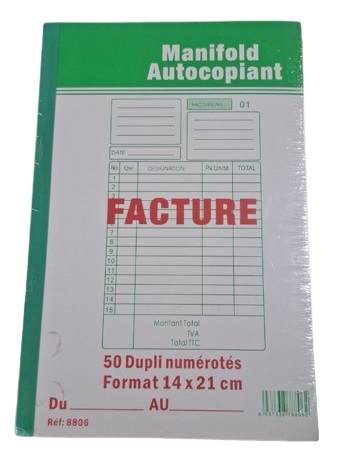 Carnet "FACTURE"