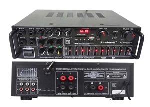 Amplificateur audio stéréo professionnel