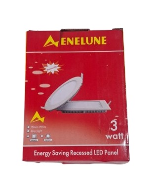Spot encastré rond LED 3W