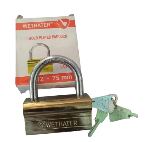 Cadenas Laiton Doré 75 mm
