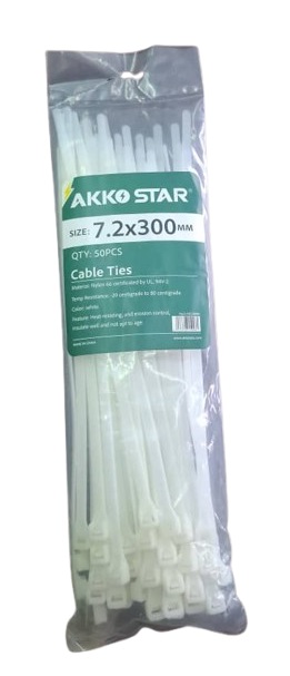 Colliers colsons 7,2 x 300 mm