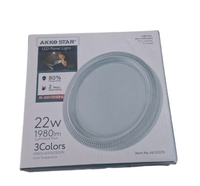 Globe LED apparent 3 couleurs 22W
