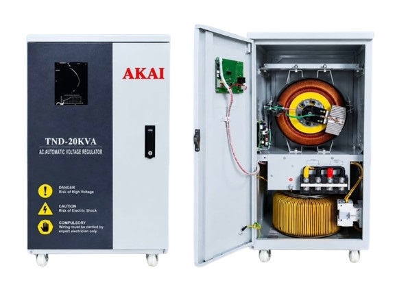 Stabilisateur régulateur automatique de tension monophasé 20kvA