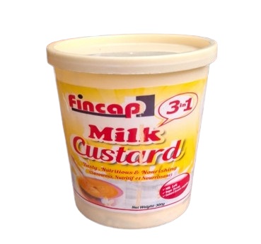 Crème Dessert Lactée 3-en-1 "Milk Custard" Fincap (300g)