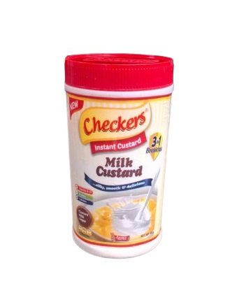Crème Dessert Instantanée 3-en-1 Saveur Lait "Checkers Milk Custard"