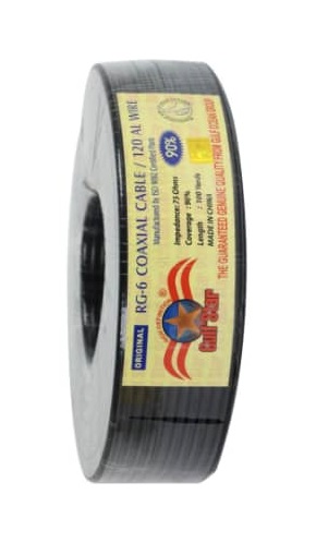 Câble Coaxial RG-6 Gulf Star