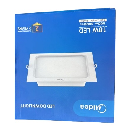 LED Encastré Carré 18W MIDEA