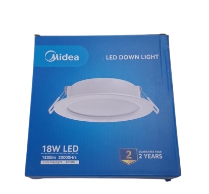 Spot Encastré LED Rrond 18W MIDEA
