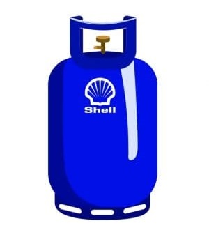 Bouteille de gaz B12 SHELL