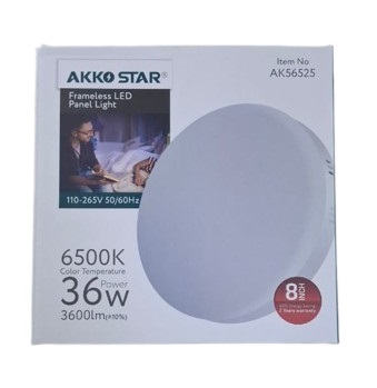 Panneau LED Rond 36W AKKO STAR