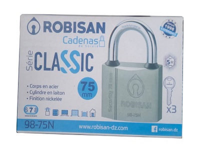 Cadenas de sureté ROBISAN 75 mm