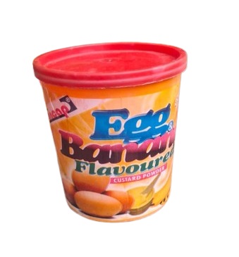 Poudre pour Crème Dessert Saveur Œuf et Banane - Egg & Banana Flavoured Custard Powder