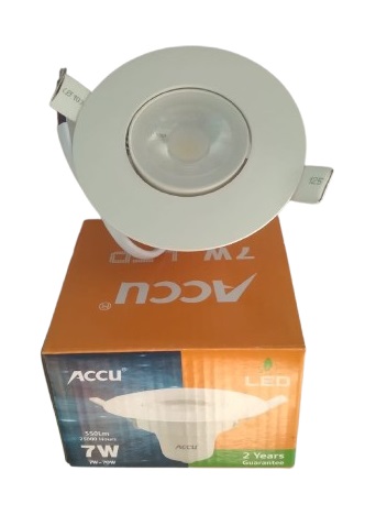Spot encastré ACCU 7w