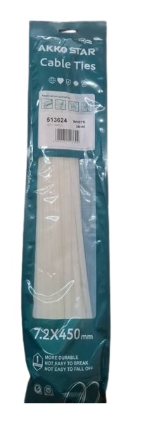 Colliers colson 7,2 x 450 mm