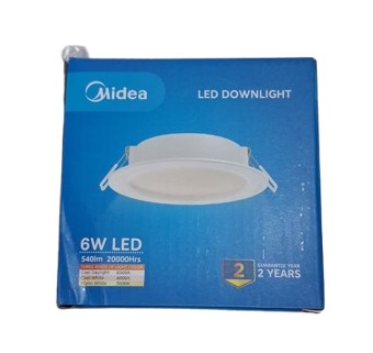 Spot encastré LED 6W multi couleur MIDEA