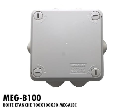Boîte étanche MEGALEC 100X100